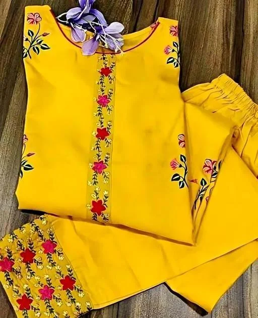 Women Cotton Alisha Ensemble Women Kurta - Image 2