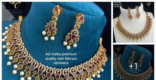 Allure Chunky Women Jewellery Set - Classical Dance Jewellery
