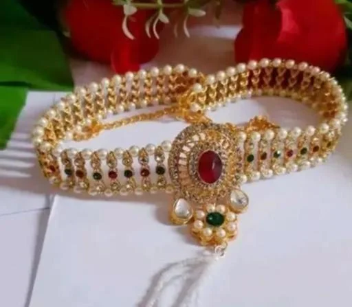 Feminine Glittering Women Kamarband - Classical Dance Jewellery - Image 2