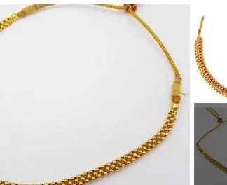 Allure Glittering Necklaces Chains (Temple Dance Jewellery)
