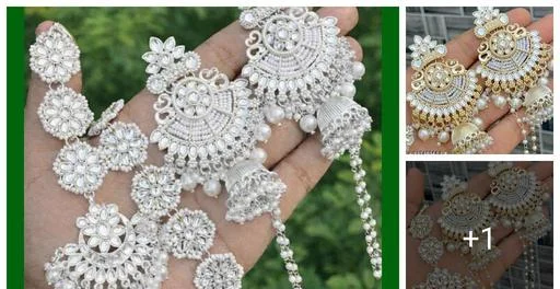 Trandding Earrings Jumar Combo Girl (Temple Dance Jewellery)