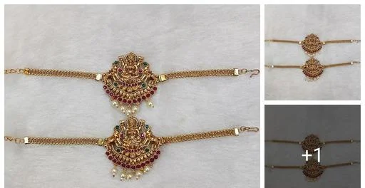 Feminine Chunky Women Bajuband and Armlets - Classical Dance Jewellery
