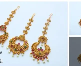 Maangtika Combo Set (Temple Dance Jewellery)