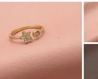 Premium Quality Ad Stone Rings (Temple Dance Jewellery)