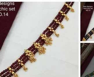 Jb New Designs Rani Chickset (Temple Dance Jewellery)