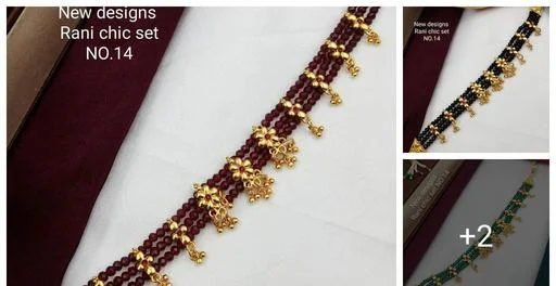 Jb New Designs Rani Chickset (Temple Dance Jewellery)