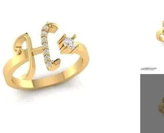 Twinkling Charming Rings (Temple Dance Jewellery)
