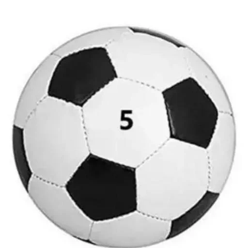 Football Size 5 in black & - Image 2