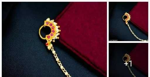 Maharashtrian Besar Banu Nath Chain Looks Stunning Festival (Temple Dance Jewellery)