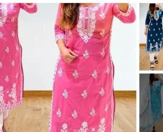 Rayon,Cotton Women Kurti With Dupatta &