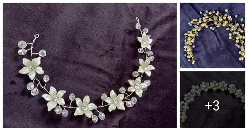 Latest Women Women Gajra/Floral Hair Accessories