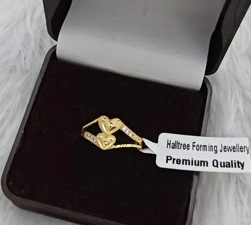 Trendy Forming Fashion Finger Ring (Temple Dance Jewellery) - Image 2