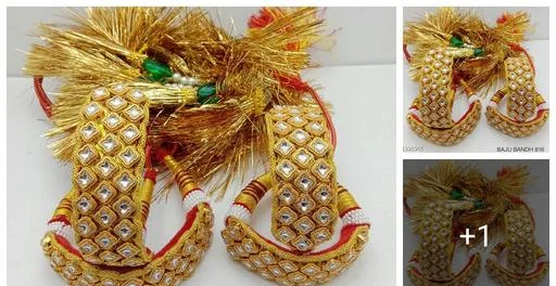 Latest Collection Rajasthani Rajputi Baju Pochi Combo Set (Temple Dance Jewellery)