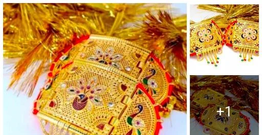 Rajputi Traditional Bajuband (Temple Dance Jewellery)