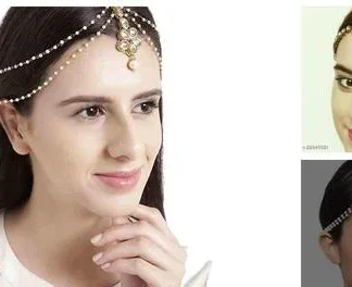 Designer Kundan Mangtikka (Temple Dance Jewellery)