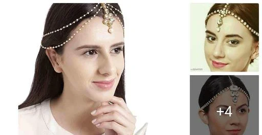 Designer Kundan Mangtikka (Temple Dance Jewellery)