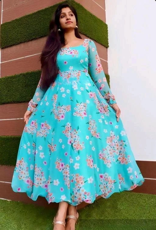 Women Georgette Myra Superior Kurtis - Image 2