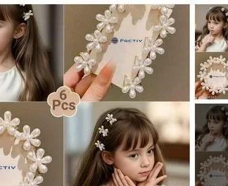 Shimmering Colorful Women Hair Accessories