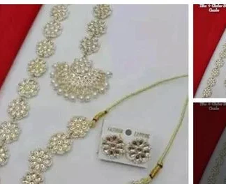 Twinkling Bejeweled Maangtika - Classical Dance Jewellery