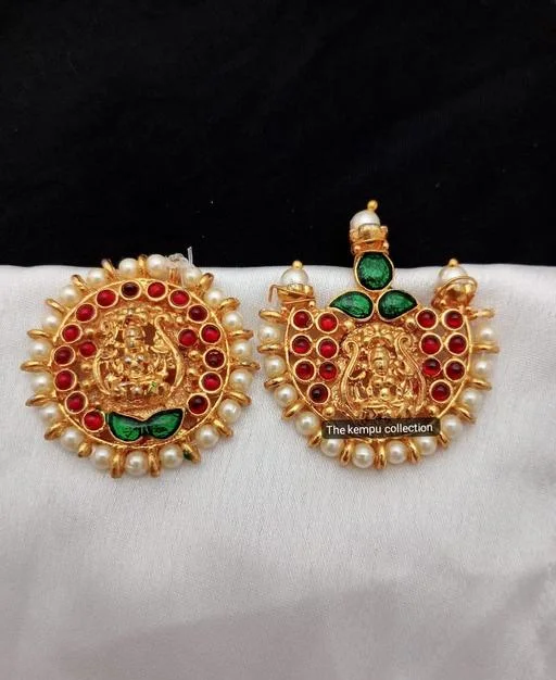 Bharatnatyam Jewellery Sun Moon Kempu Sun Moon Classical Dance Jewellery... - Image 2