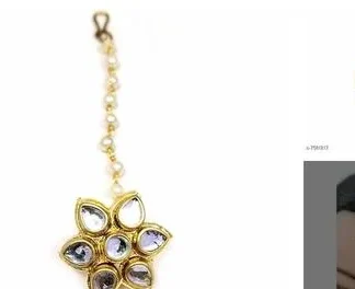 Elite Fancy Maangtika (Temple Dance Jewellery)