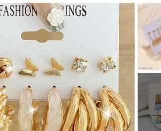 Fashionable Earrings & Studs