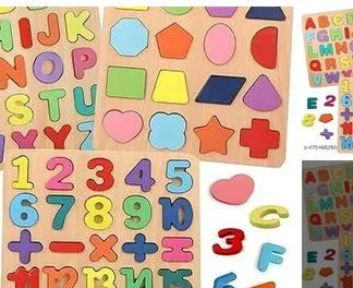 Attractive Knob & Peg Puzzles