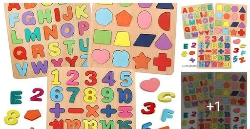 Attractive Knob & Peg Puzzles