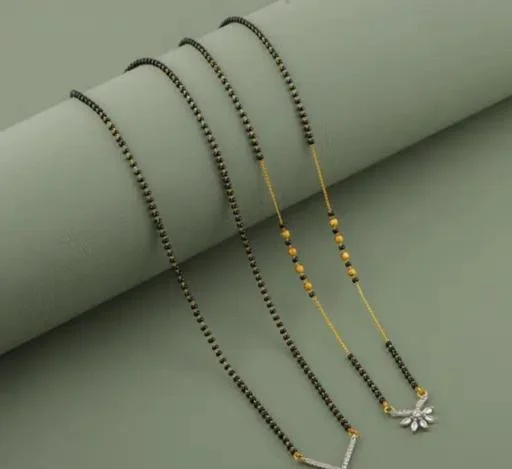 Twinkling Fancy Mangalsutras (Temple Dance Jewellery) - Image 2