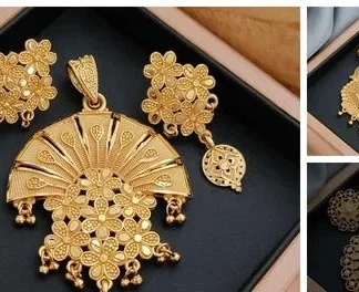 Shimmering Elegant Jewellery Sets - Classical Dance Jewellery