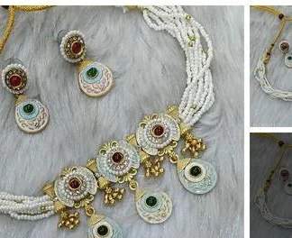 Shimmering Charming Women Necklaces & Chains - Classical Dance Jewellery