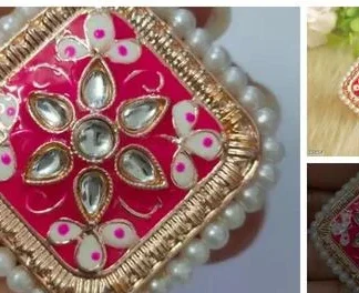Meena Finger Ring (Temple Dance Jewellery)