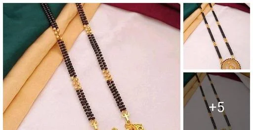 Laxmi Mangalsutra Daily Wear Mangalsutra 30 Inch (Temple Dance Jewellery)