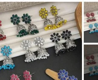 Amazing Earings Set 8 (Temple Dance Jewellery)