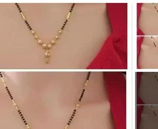 1 1 Traditional Allure Fancy Traditional Stylish Stylish Gold Plated Man... (Temple Dance Jewellery)