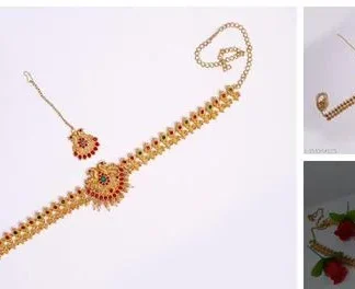 Alankruthi Traditional Alloy Kamarabands (Temple Dance Jewellery)