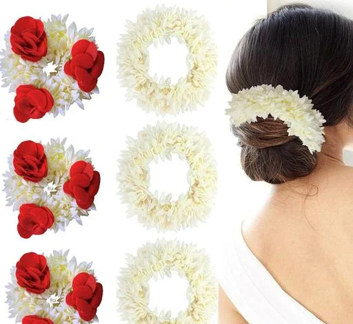 Classy Women Women Gajra/Floral Hair Accessories - Image 2