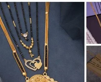 New Trendy 4 Mangalsutra Set (Temple Dance Jewellery)