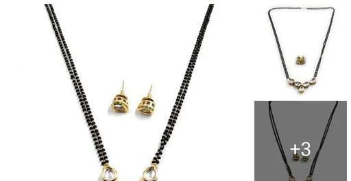 Beauty Kundan Mangalsutras (Temple Dance Jewellery)
