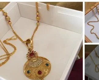 Trendy Chunky Pendants Lockets (Temple Dance Jewellery)