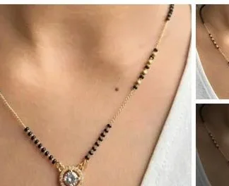 Elite Colorful Mangalsutras (Temple Dance Jewellery)