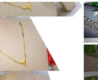 Mangalsutr Mangalsutr Set Mangalsutra Mangalsutra Set Mangal Sutra Manga... (Temple Dance Jewellery)