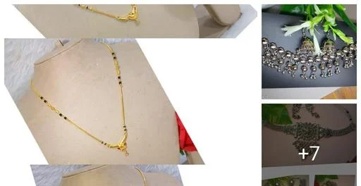 Mangalsutr Mangalsutr Set Mangalsutra Mangalsutra Set Mangal Sutra Manga... (Temple Dance Jewellery)