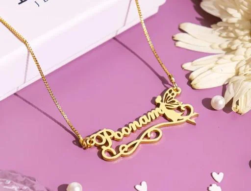 Customized Personalized Couple Name Mangalsutra Ur Name Or Love One Name... (Temple Dance Jewellery) - Image 2