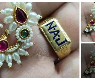 Sizzling Fancy Nosepins - Classical Dance Jewellery