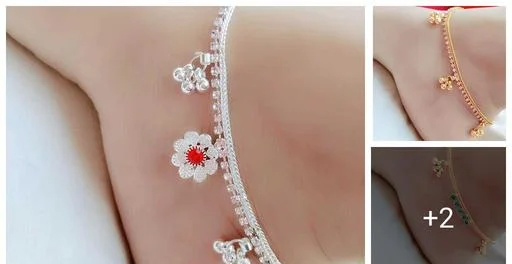 Anklets under 50 Women's Alloy Gold