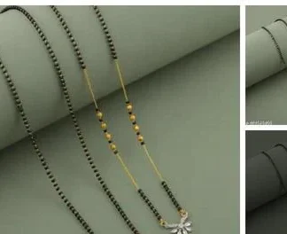 Twinkling Fancy Mangalsutras (Temple Dance Jewellery)