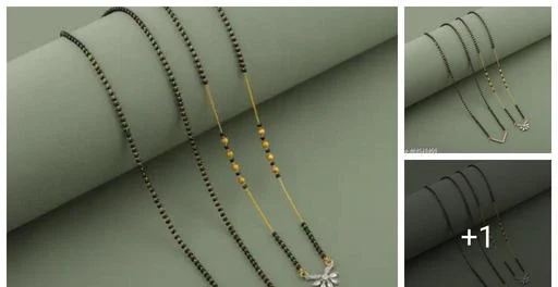 Twinkling Fancy Mangalsutras (Temple Dance Jewellery)