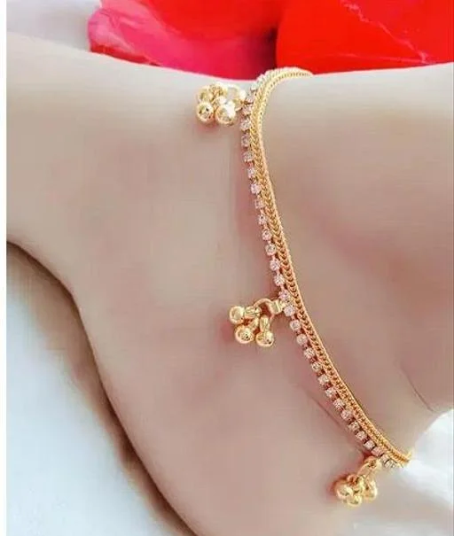Anklets under 50 Women's Alloy Gold - Image 2