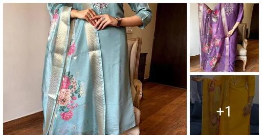 Kurti With Bottomwear